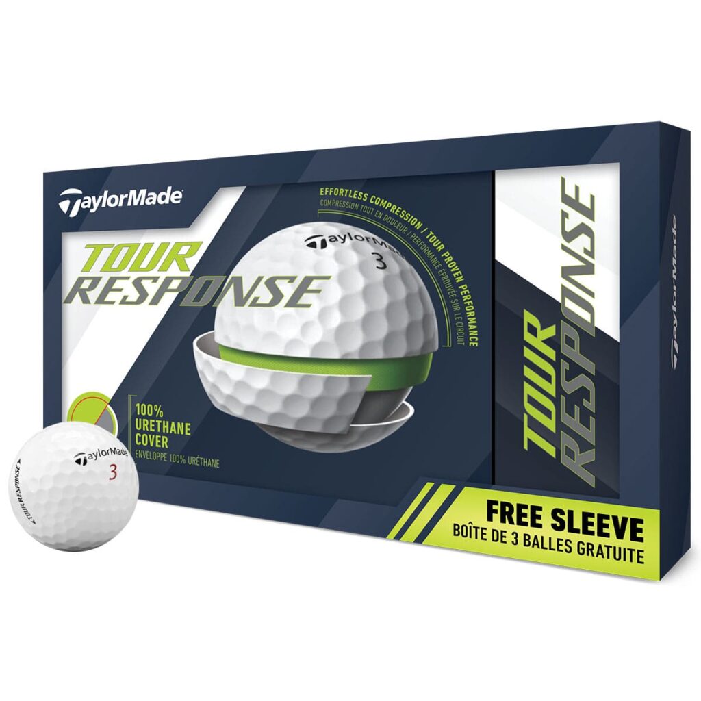 taylormade tour response golf balls